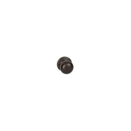 Delaney Hardware Saxon Black Dummy Door Knob KS1054